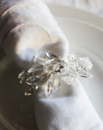 Crystle Napkin Ring - set of 4