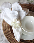 Lily napkin ring - set of 4
