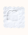 White Scallop - set of 4